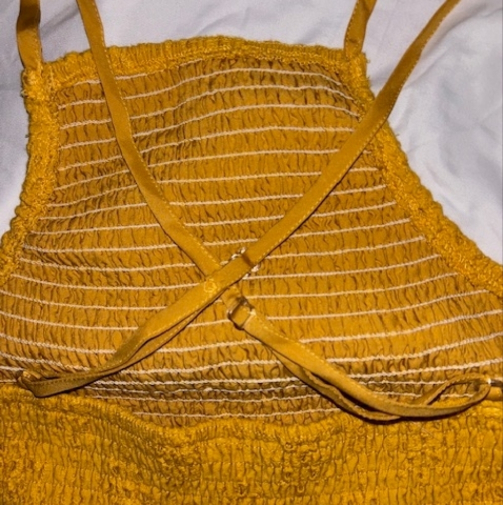 Simplee Apparel Yellow Dress - Picture 3 of 6